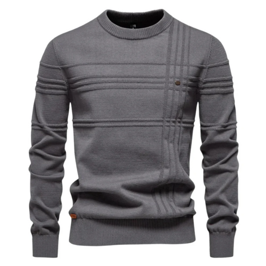 Lucas™ | Elegante maglione scozzese